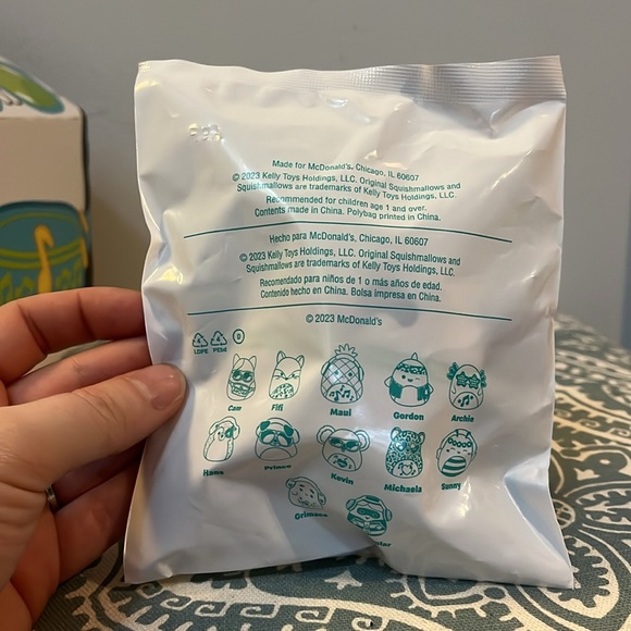 Squishmallow Happy Meal box and toy (Cam the Cat) - Picture 6 of 8